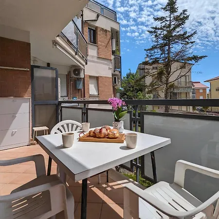 Apartament Seconda Fila Mare By Wehostyou Aria Condizionata Parcheggio Lido di Fermo